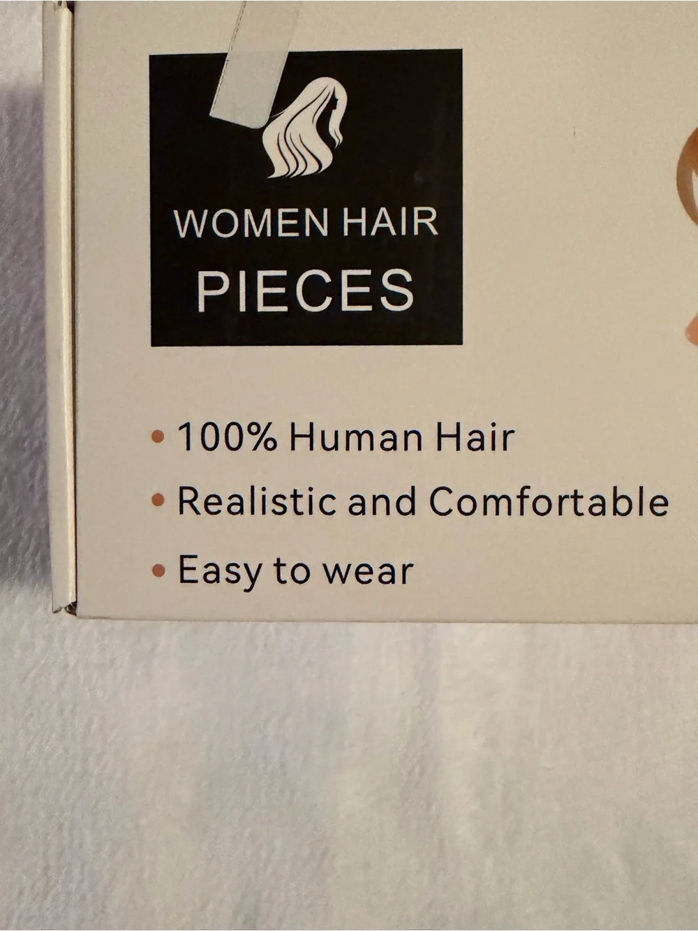 Human Hair Topper 10” Blonde with Dark Roots